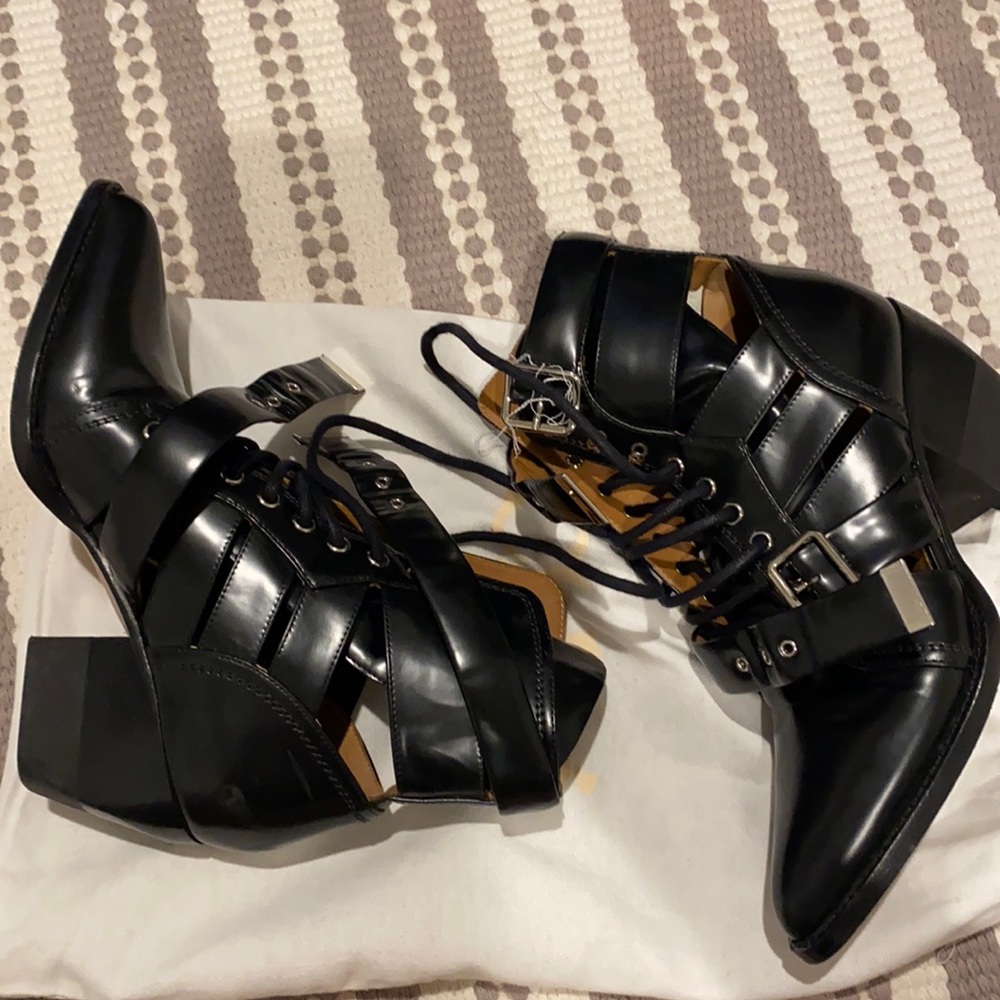 Chloe Rylee cutout boots